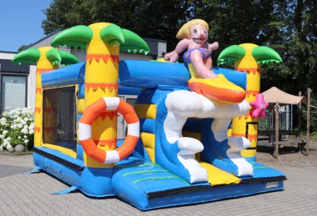 Hüpfburg Multibox im Thema Surf